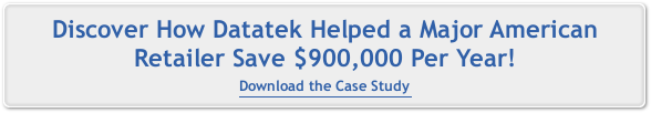 Discover how one Major American Retailer saved $900,000 a year - download the case study!